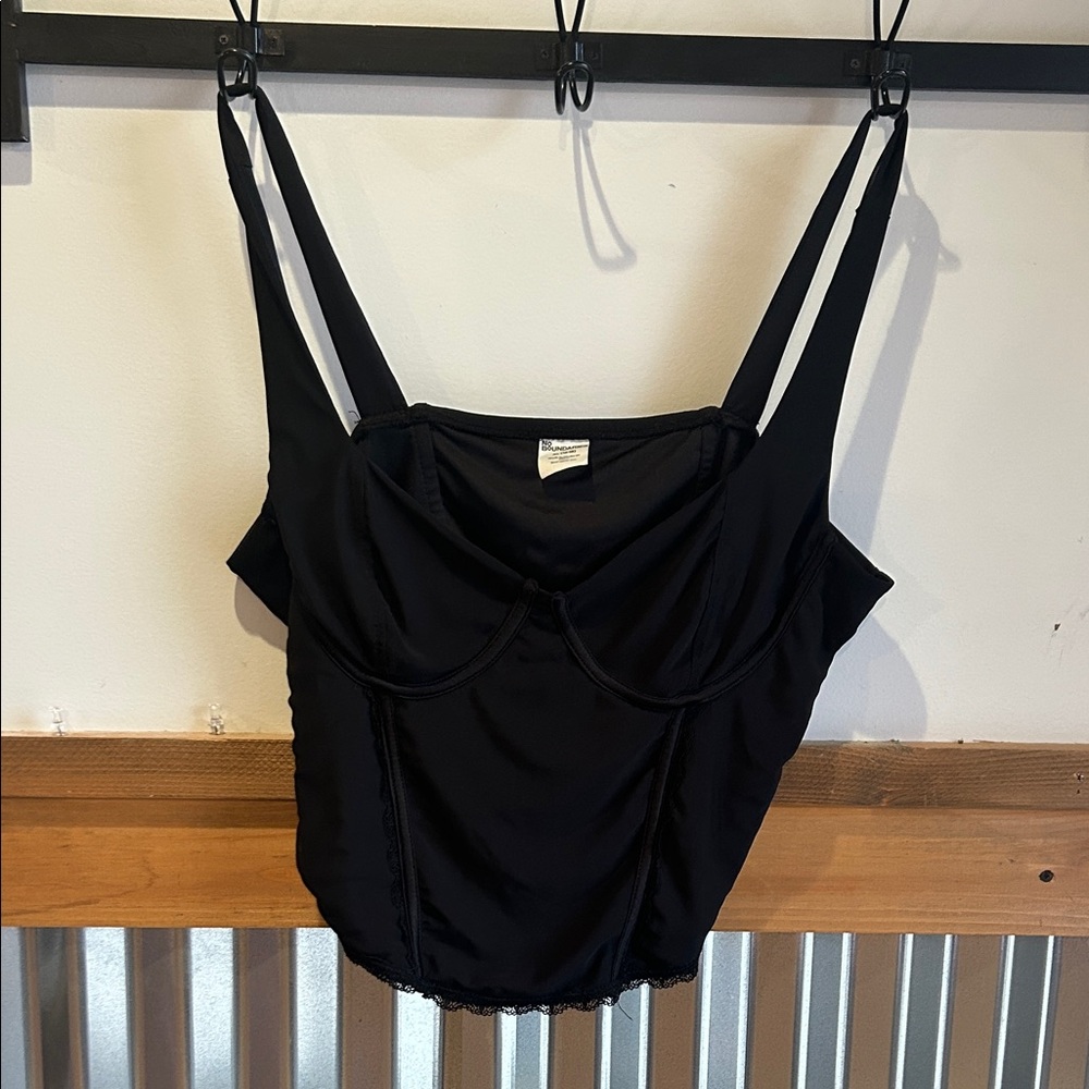 No Boundaries Black Tank Top